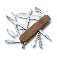 Victorinox Huntsman Wood. Medium pocket knives